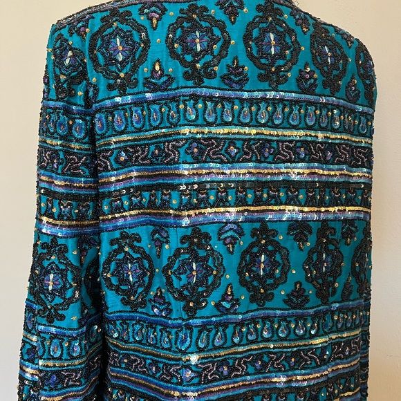 Niteline beaded vintage jacket - Picture 6 of 11